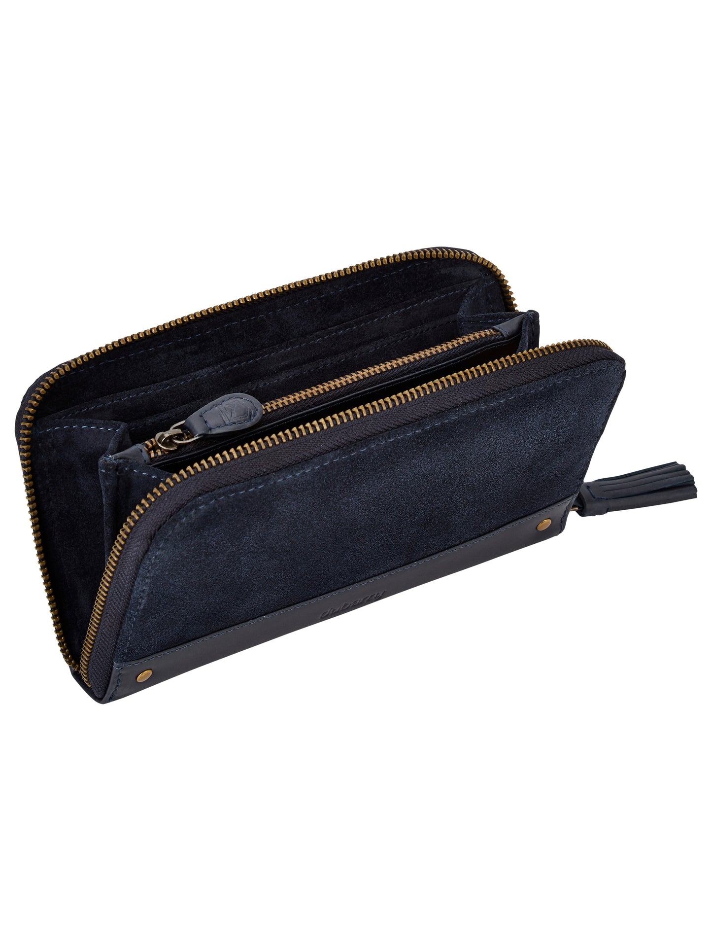 Northbrook Suede Purse - French Navy