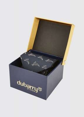 Lacken Silk Tie Navy