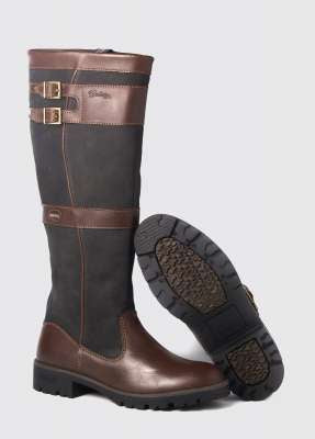 Longford Country Boot Black/Brown