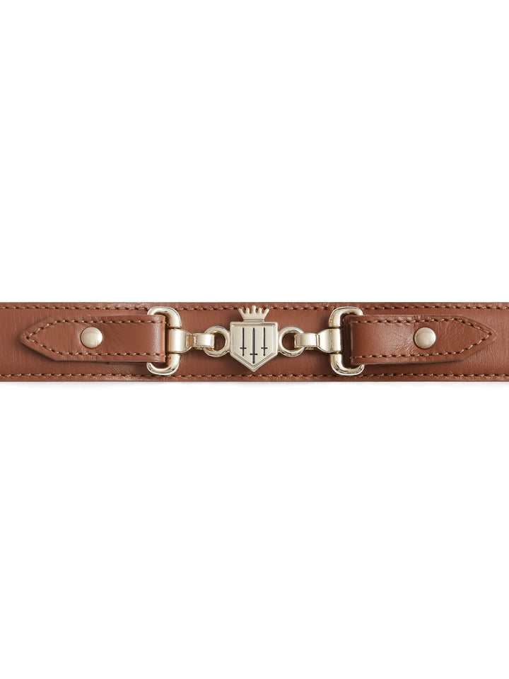 The Moulton Women's Waist Belt - Tan Leather