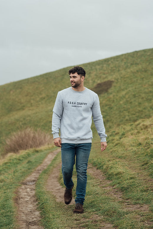 The Harrogate Sweatshirt In Grey