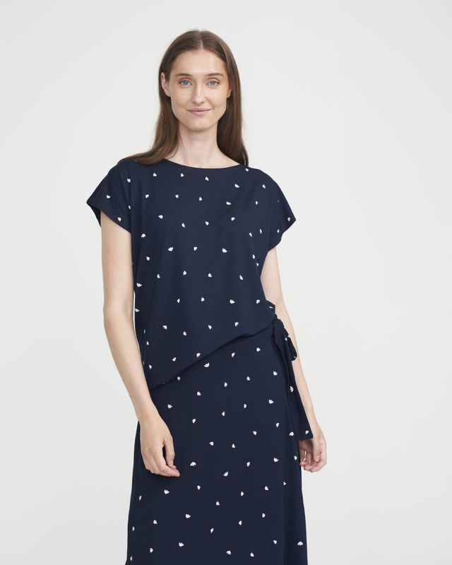 Jennie Capsleeve Navy