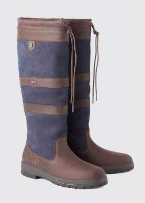 Galway SlimFit™ Country Boot Navy/Brown