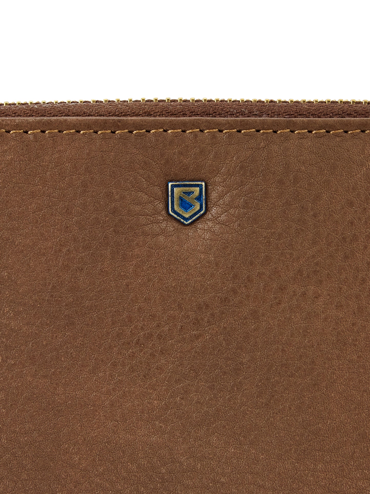 Portlick Leather Wallet  in Walnut