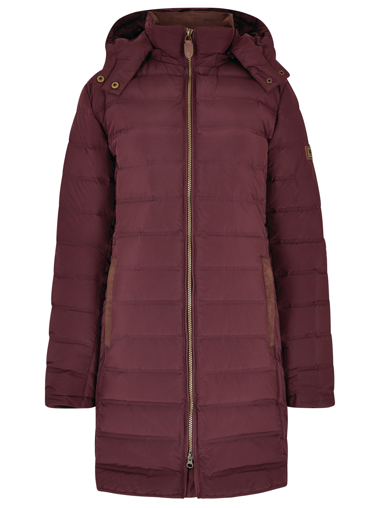 Ballybrophy Quilted Jacket - Currant