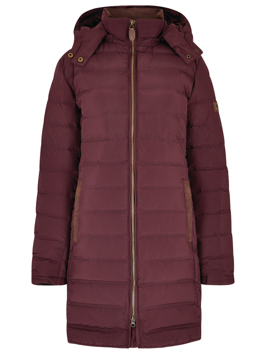 Ballybrophy Quilted Jacket - Currant