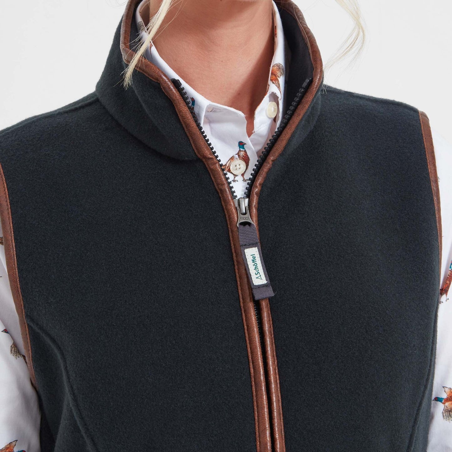 Lyndon Fleece Gilet Gunmetal