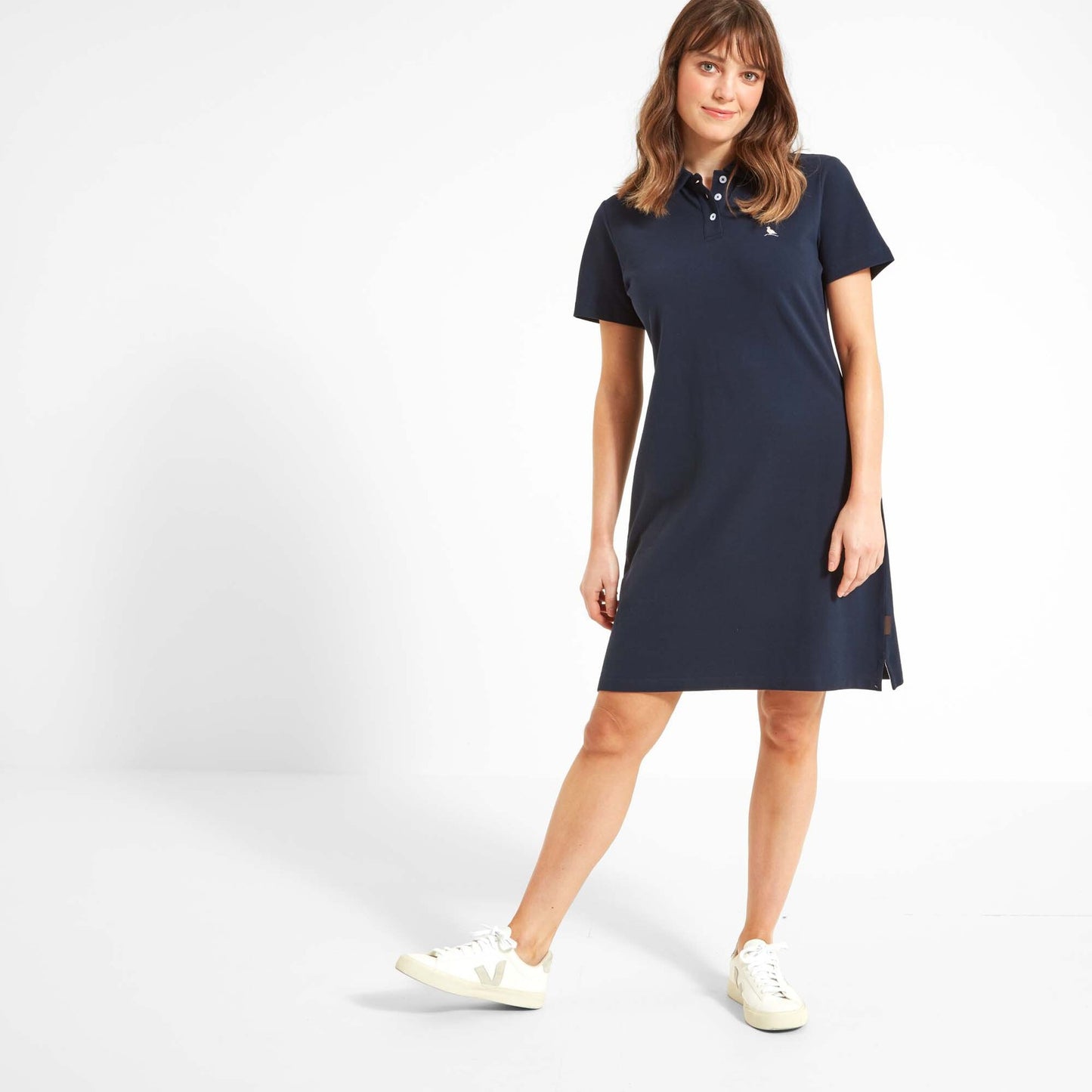 St Ives Polo Dress Navy