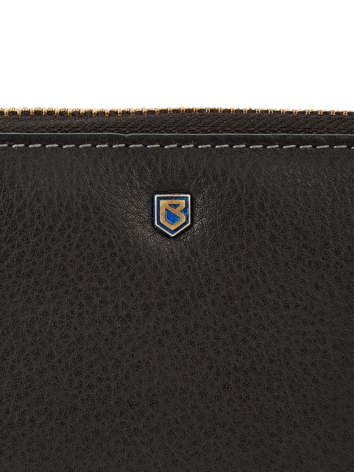 Portlick Leather Wallet  in Black