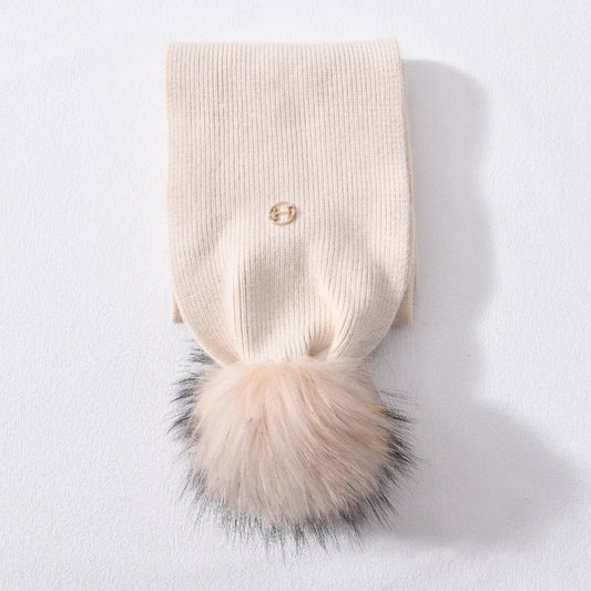 The Cattistock Scarf Winter White