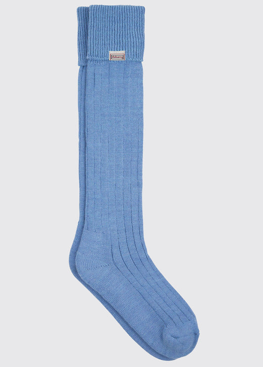 Alpaca Socks- Blue