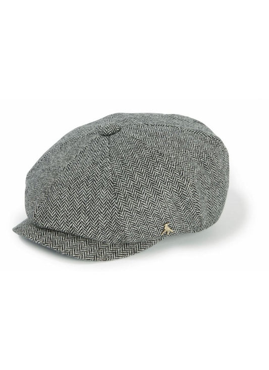 Felsham Baker Boy Cap Charcoal