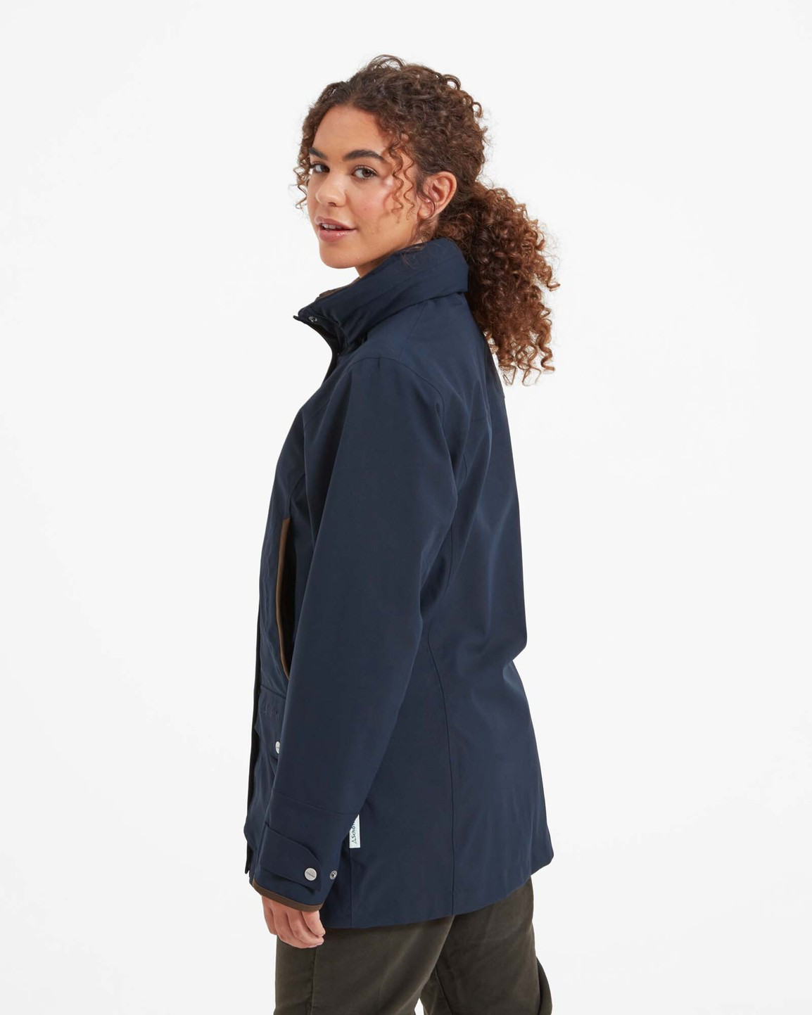 Teal Ultralight Coat True Navy