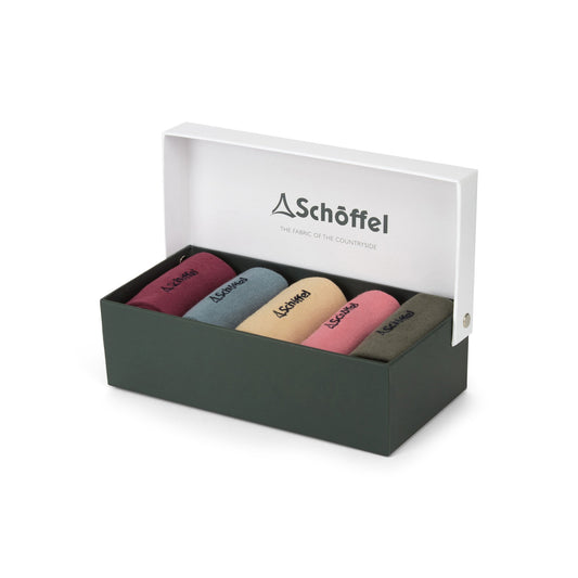 Bamboo Sock Logo Oat Mix (Box of 5)