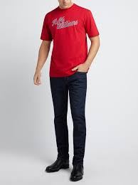 Script T-Shirt - Red