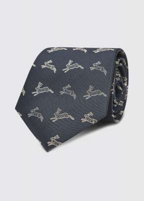 Lacken Silk Tie Navy