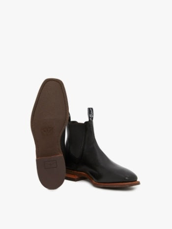Comfort Kangaroo Craftsman Boots - Black