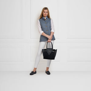 The Henley Women's Driving Shoe - Navy Blue Suede