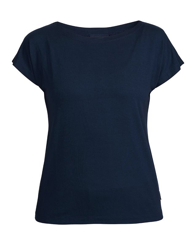 Holebrook Alice Capsleeve Top Navy