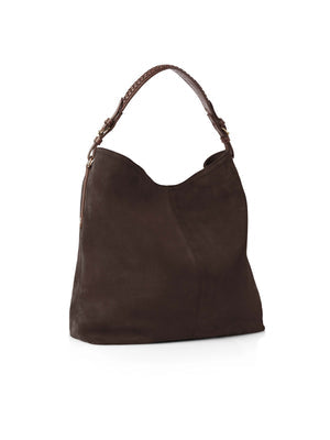 The Tetbury Women’s Tote Bag Chocolate Suede
