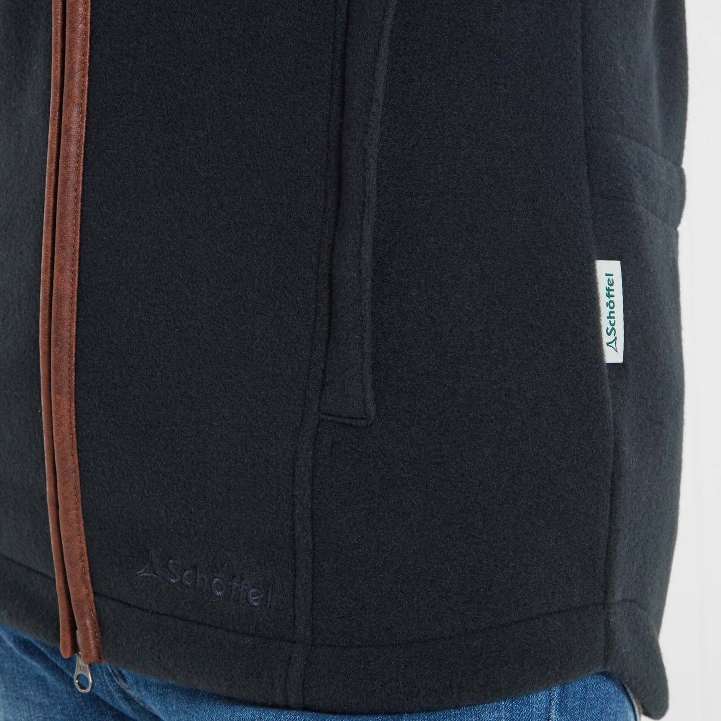 Lyndon Fleece Gilet Gunmetal