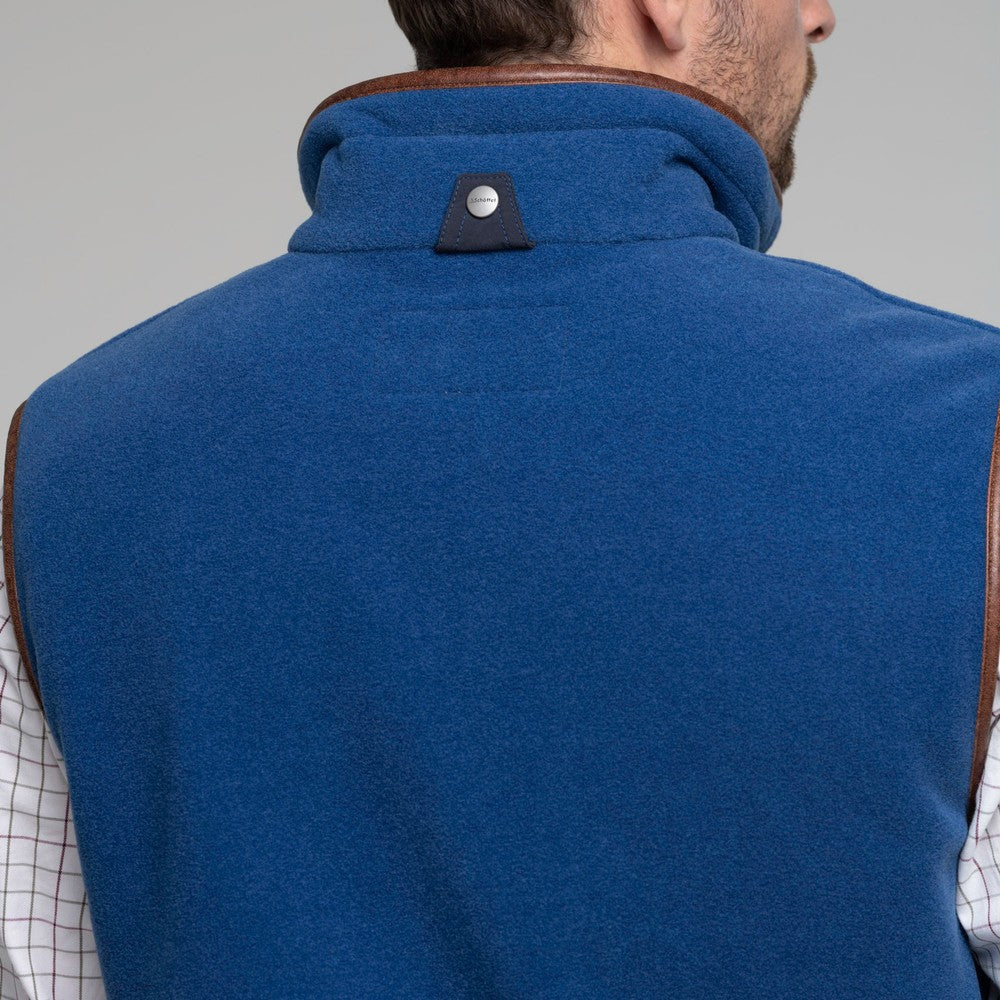 Oakham Fleece Gilet - Cobalt Blue