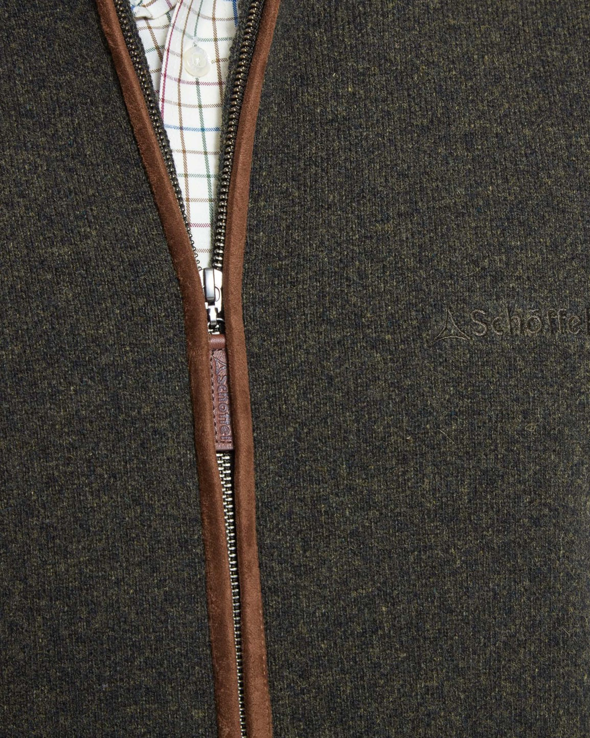 Orkney Merino Gilet Loden Green