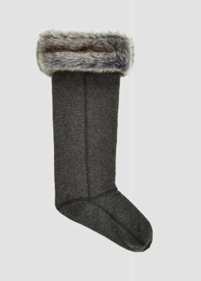 Raftery Faux Fur Boot Liners - Sable