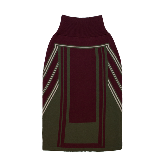 Eclipse Skirt - Plum/Olive/Taupe