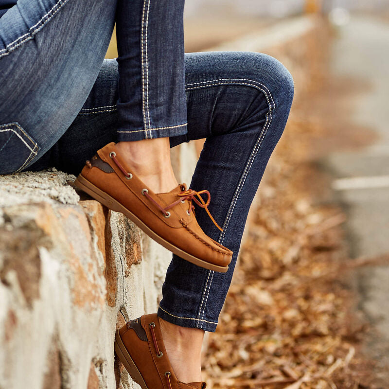 Antigua Boat Shoe Walnut