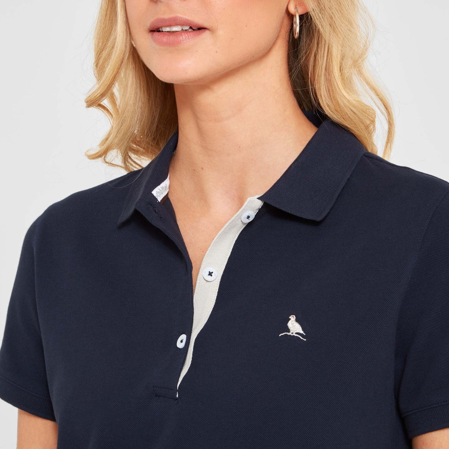 Ladies St Ives Polo Shirt Navy