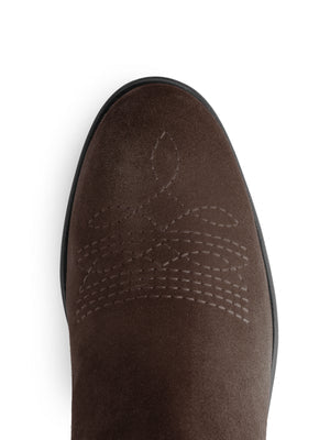 The Rockingham Chelsea Ankle Boot - Chocolate Suede