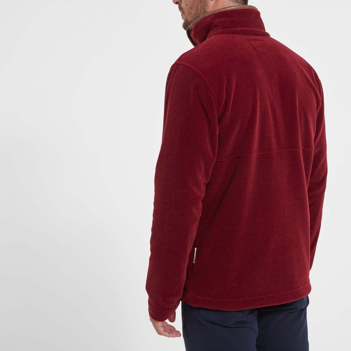 Berkeley 1/4 Zip Fleece Claret